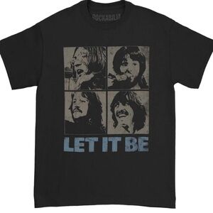 The Beatles Let It Be Graphic T-Shirt Size Medium